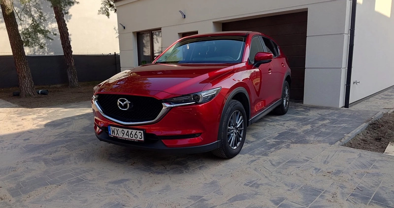 Mazda CX-5 cena 87900 przebieg: 99999, rok produkcji 2017 z Józefów małe 352